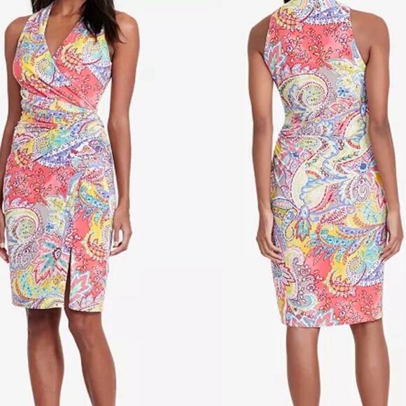 Ralph Lauren Dresses & Skirts - Lauren Ralph Lauren Paisley Jersey Dress Size 4